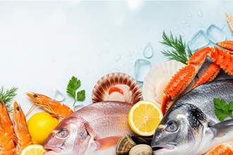 100% Fresh Seafood <br> Every Hour